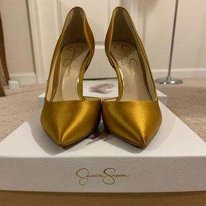 Jessica Simpson Satin Heels